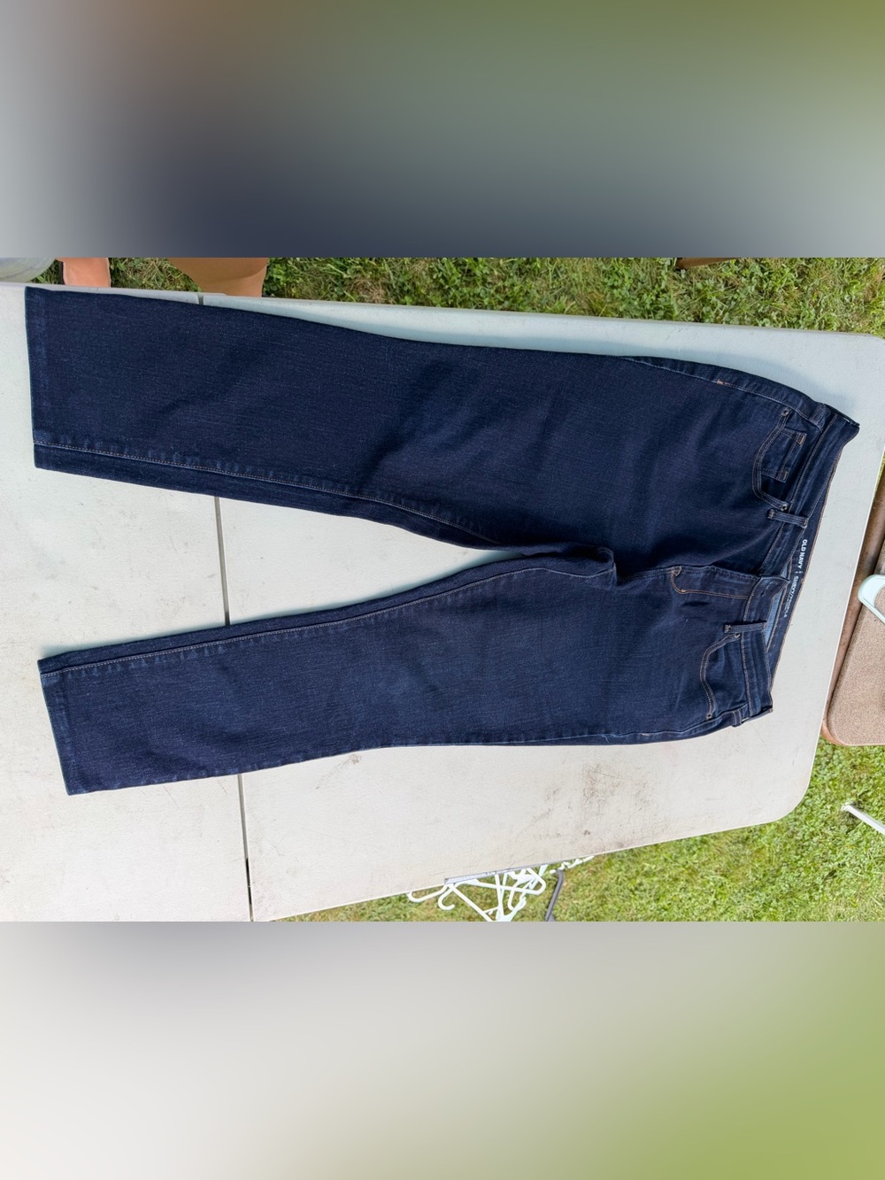Old Navy womens Skinny Jeans in Dark Indigo